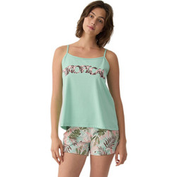 Minerva Babydoll Καλοκαιρινό Βαμβακερό Τιρκουάζ 90-53256-242
