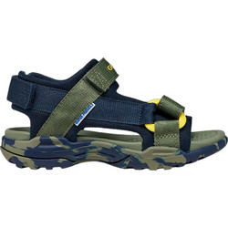Geox Παιδικά Πέδιλα για Αγόρι Χακί Navy Μπλε J450RE01411CF4A3