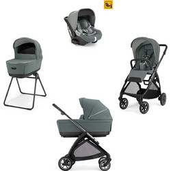 Inglesina Electa System Quattro 2026 Καρότσι Μωρού 3 σε 1 Studio Grey Iron Black