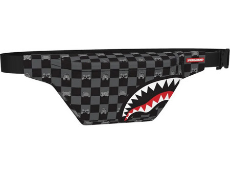 Sprayground Peeking Character Τσαντάκι Μέσης Γκρι B8912