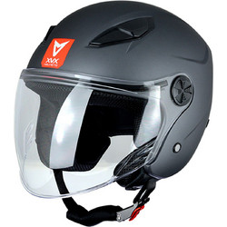 XVX Helmets Amalfi RX-440 Matt Titanium Κράνος Μηχανής Jet