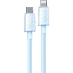 WK WDC-73 USB-C to Lightning Cable 30W 1.2m Blue