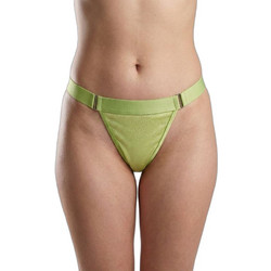 Milena By Paris Γυναικείο String Lime 6964