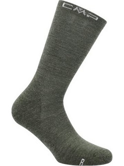 CMP Hiking Ανδρικές Κάλτσες Ψηλές Χακί 3I87177-E935