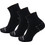 Timberland Ανδρικές Κάλτσες Κοντές με Σχέδια Μαύρες 3Pack TB0A6BAQ001