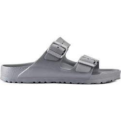Birkenstock Arizona Γυναικείες Παντόφλες Καλοκαιρινές Ανατομικές Αντιολισθητικές Γκρι 1003491