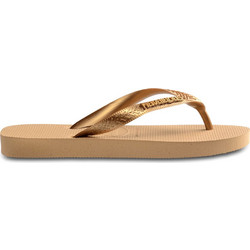 Havaianas Γυναικείες Σαγιονάρες Αντιολισθητικές Χρυσές 4127244-0570