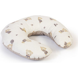 Dimcol Bear'S Nest 5 Μαξιλάρι Θηλασμού & Εγκυμοσύνης Μπεζ 60cm