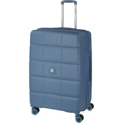 Dielle 210 Βαλίτσα Μεγάλη 75x47x30cm με 4 Ρόδες Μπλε