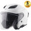 Axor Kylo SC White Κράνος Μηχανής Jet 1500gr