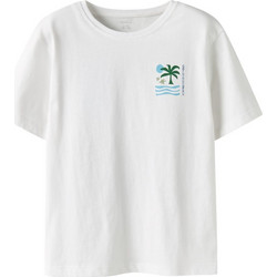 Name It Hawaii Παιδικό T-Shirt Κοντομάνικο Λευκό 13251006