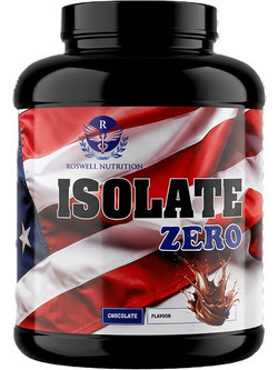 Roswell Nutrition Isolate Zero Chocolate Πρωτεΐνη Ορού Γάλακτος Γράμμωσης 2kg