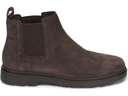 Geox Spherica EC1 B Ανδρικά Chelsea Μποτάκια Suede Καφέ U66CJA00022C6005