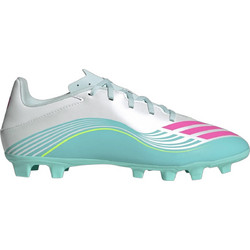 Adidas F50 Messi Club FG/MG JQ0946 Ποδοσφαιρικά Παπούτσια με Τάπες Τιρκουάζ Ασημί Ροζ
