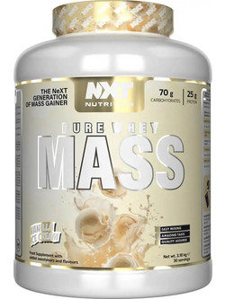 NXT Nutrition Pure Whey Mass Vanilla Ice Cream Πρωτεΐνη Ορού Γάλακτος 3.2kg
