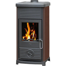 Plamen Maestral Brown Ατσάλινη Ξυλόσομπα 9kW