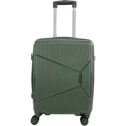 Playbags Collection PP001C Βαλίτσα Καμπίνας 50x40x20cm με 4 Ρόδες Χακί