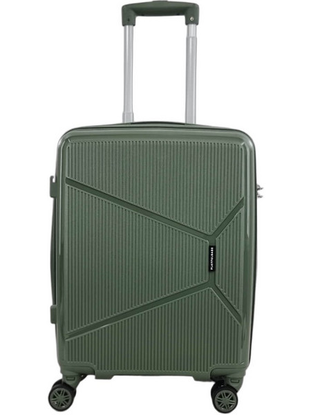 Playbags Collection PP001C Βαλίτσα Καμπίνας 50x40x20cm με 4 Ρόδες Χακί