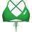 Arena Swim Tie Back Solid Αθλητικό Bikini Top Τριγωνάκι Πράσινο 004768-610