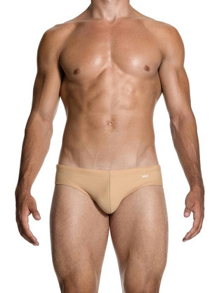 Modus Vivendi Αθλητικό Ανδρικό Μαγιό Σλιπ Floral Μπεζ S1513