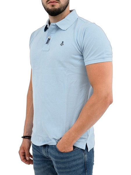 Explorer Ανδρική Μπλούζα Polo Κοντομάνικη Light Blue 2621102000