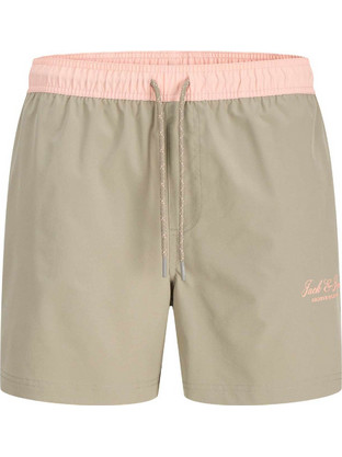 Jack & Jones Ανδρικό Μαγιό Σορτς Χακί 12296324