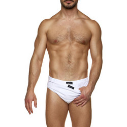 Inizio Ανδρικά Σλιπ Λευκά 2Pack 4399