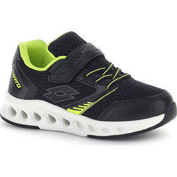 Lotto Apriba Παιδικά Sneakers Μαύρα Lime 222629-1JS