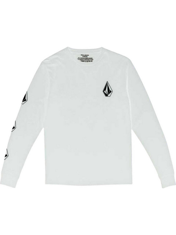 Volcom Παιδικό T-Shirt Μακρυμάνικο Λευκό C3612601-WHT
