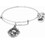Alex and Ani Γυναικείο Βραχιόλι Βέργα με Καρδιά Ασημί A18BILY05RS