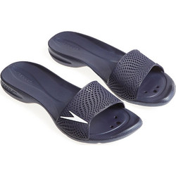 Speedo Atami II Max Γυναικείες Παντόφλες Καλοκαιρινές Αντιολισθητικές Κολυμβητηρίου Navy Μπλε 8-09188-7879