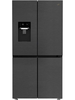 Whirlpool WHGF6564XK4E Ψυγείο Ντουλάπα 565lt Full No Frost Υ182xΠ91xΒ70.5cm Γκρι