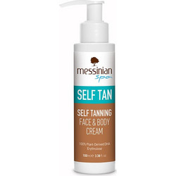 Messinian Spa Self Tan Κρέμα Προσώπου & Σώματος 100ml