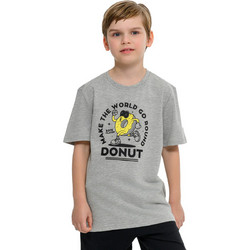 BodyTalk Παιδικό T-Shirt Κοντομάνικο Γκρι 1261-753028-54680