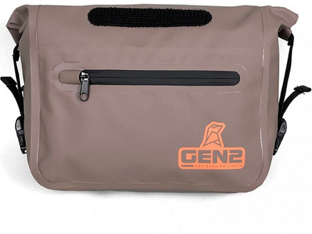 Gen2 Ανδρικό Τσαντάκι Μέσης Αδιάβροχο Καφέ GENUNIBAG21