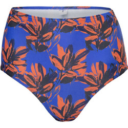 Brille Ψηλόμεσο Bikini Slip Μπλε Πορτοκαλί SD230221