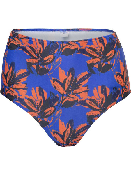 Brille Ψηλόμεσο Bikini Slip Μπλε Πορτοκαλί SD230221