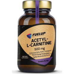Fuel Up L-Carnitine Συμπλήρωμα Διατροφής με Καρνιτίνη 500mg 120 Κάψουλες