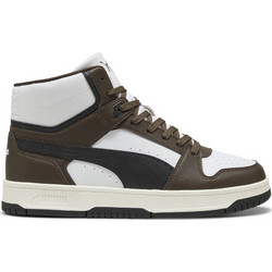 Puma Rebound Slam Mid Ανδρικά Sneakers Μποτάκια Καφέ 407168-07