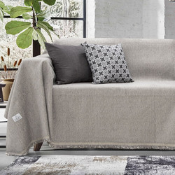 Lino Home Ριχτάρι Διθέσιου Καναπέ 180x250 Boxi Light Grey