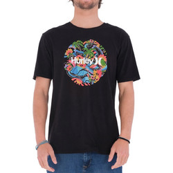Hurley Ανδρικό Αθλητικό T-Shirt Μαύρο MTS0029930 Μαύρο