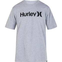 Hurley Ανδρικό Αθλητικό T-Shirt Γκρι MTS0035030-H070