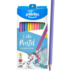 Justnote Pastel Ξυλομπογιές Σετ 12τμχ
