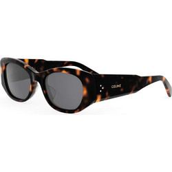 Celine 40329U 52A Γυναικεία Γυαλιά Ηλίου Οβάλ Κοκάλινα Ταρταρούγα με Μαύρο Φακό