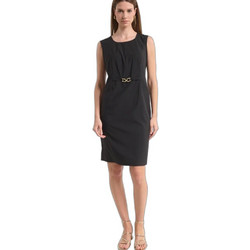 Fibes Fashion Mini Καλοκαιρινό Βραδινό Φόρεμα Μαύρο 05-9452N