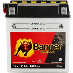 Banner Μπαταρία Μοτοσυκλέτας YB10L-A2 140A 11Ah