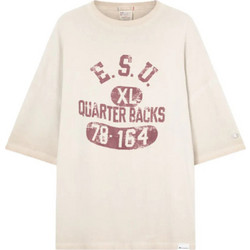 Champion Ανδρικό Αθλητικό T-Shirt Μπεζ 221595-MS100
