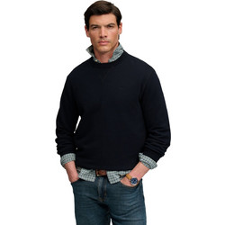 Superdry Essential Stacked Logo Crew SWEATER Ανδρικό Αθλητικό Φούτερ Navy Μπλε M2014701A-24S