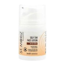 St. Moriz Self Tan Γαλάκτωμα Medium Προσώπου 50ml