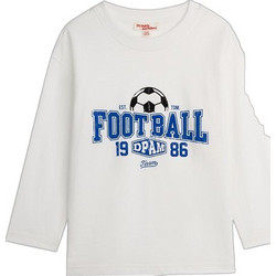 Dpam Παιδικό T-Shirt Μακρυμάνικο Μπεζ BOJOTEE3EX